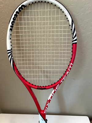 Wilson Six One 95  Tennis Racquet,  Grip 4 1/4