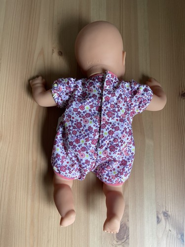 Corolle Mon Premier Bebe Calin Charming Baby Doll 12&rdquo; Sleepy Eyes Floral Outfit