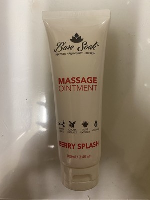 Bare Soak Lotion Massage Ointment 3.4 fl oz 100 mL