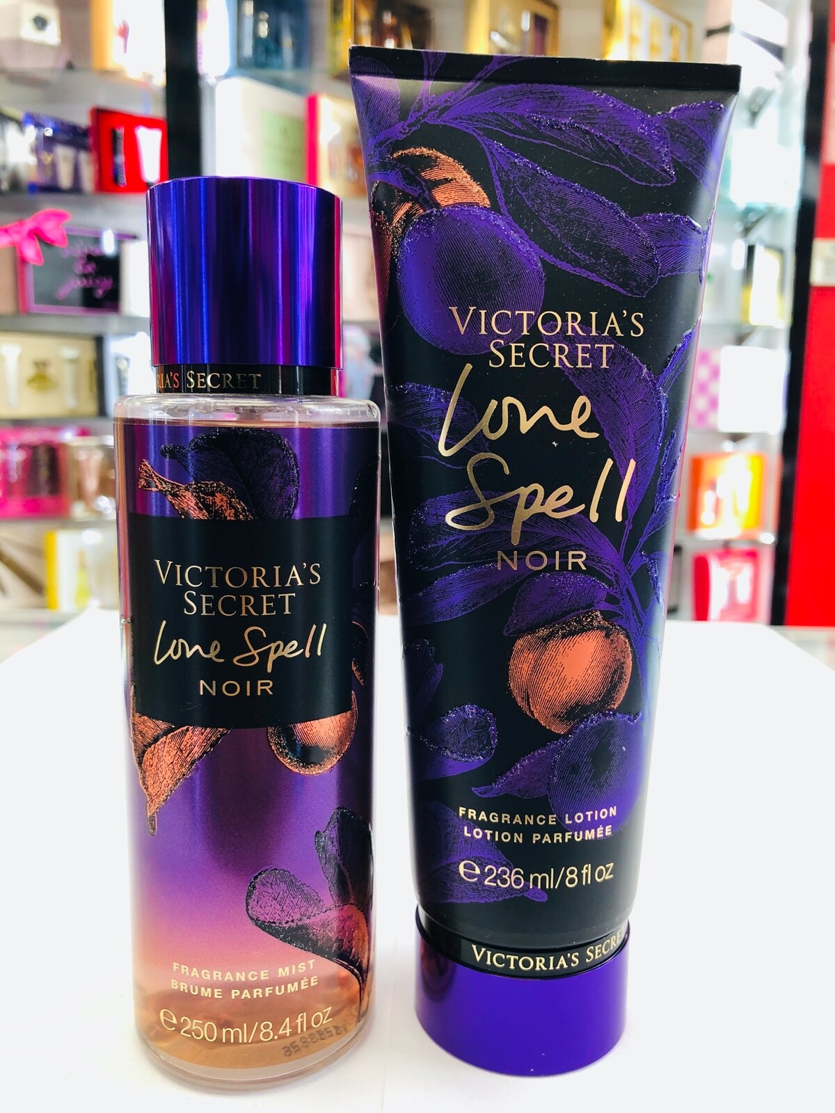 Victoria's Secret Love Spell Noir Limited Edition Fragrance Mist + Body Lotion