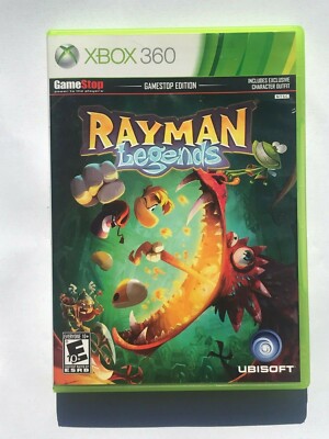 Rayman Legends [Gamestop Edition] (Microsoft Xbox 360, 2013)  *NEAR MINT DISC*  