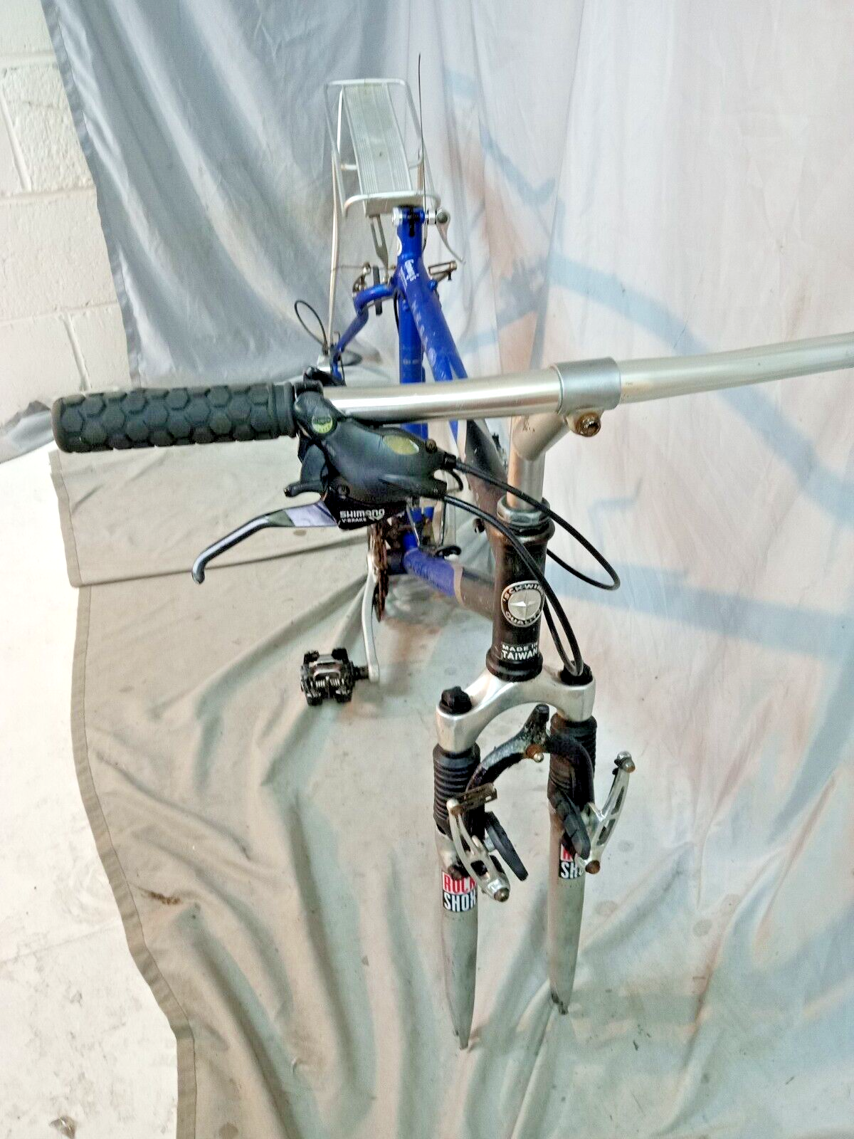 1999 Schwinn Mesa MTB Bike Frame Set Large 19" Hardtail Rock Shox 7S USA Shipper