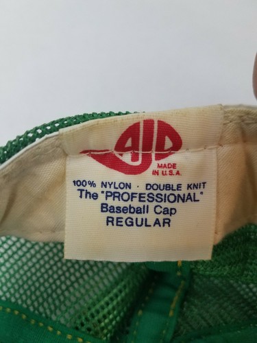 80s SEATTLE SUPERSONICS Cap Hat AJD snapback Mesh Trucker USA NBA