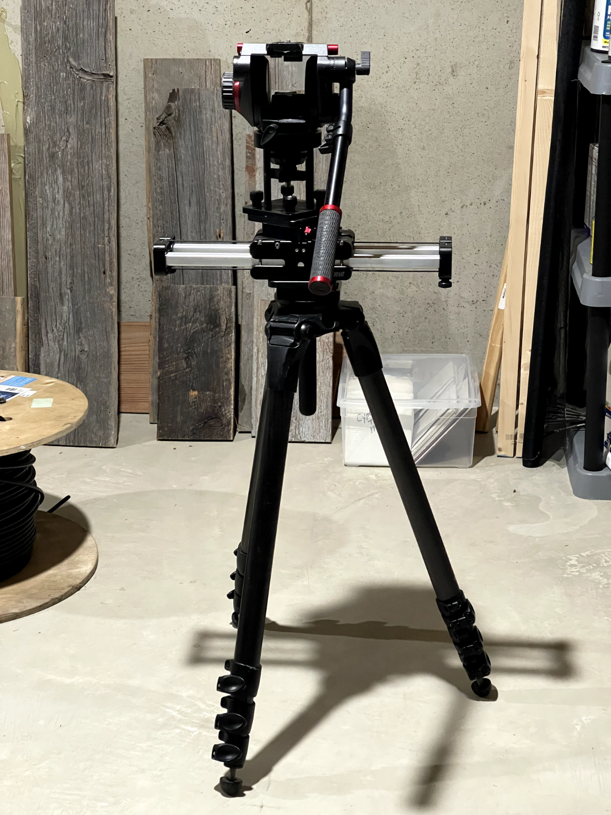 + 504hd Fluid Head + Edelkrone Slider Plus Pro Medium!