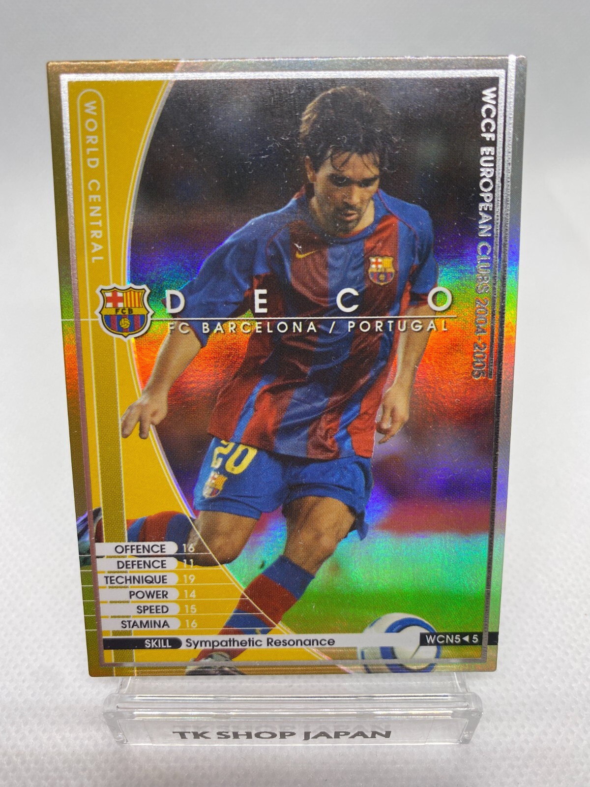 Panini WCCF Footista 2004-05 Deco FC Barcelona WCN5/5 | eBay