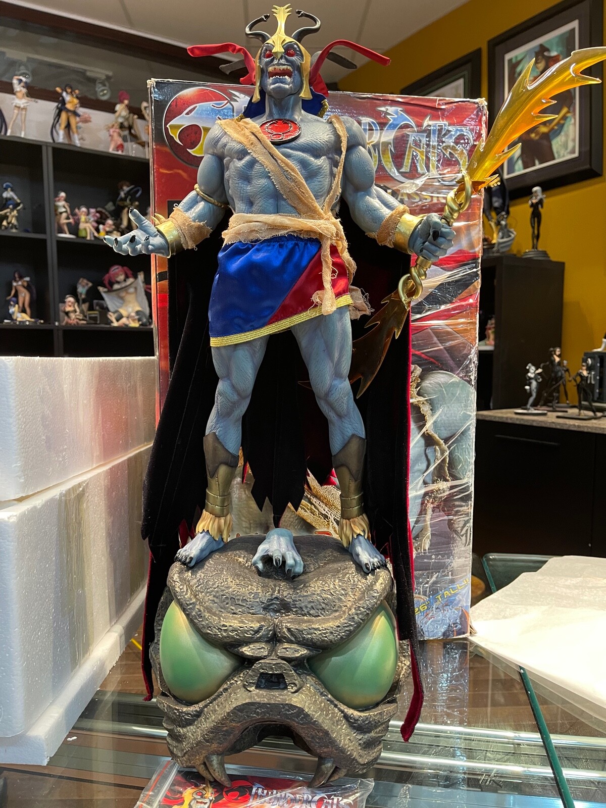 SIDESHOW EXCLUSIVE MUMM-RA THUNDERCATS STATUE 91/300 THE