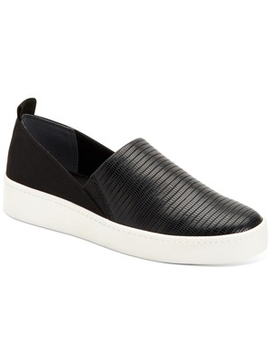 

ALFANI Женские черные кроссовки без шнуровки 1 Платформа Normma Toe Wedge Slip On Sneakers, Черный, 10013477300