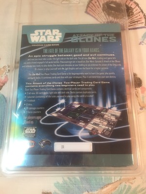 2002 Star Wars Attack of the Clones Trading Card Game Unopened NIB Two Players