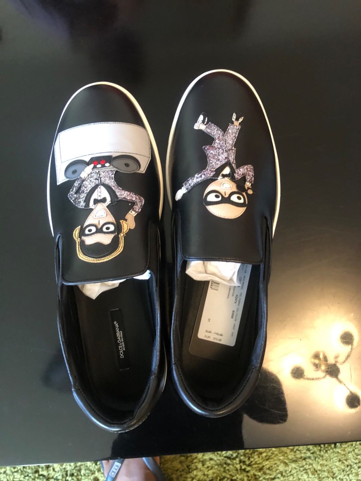 【DOLCE＆GABBANA】DGロゴ入りカーフスキンスライダー Amazon | [ドルチェ＆ガッバーナ] ポルトフィーノ スニーカー