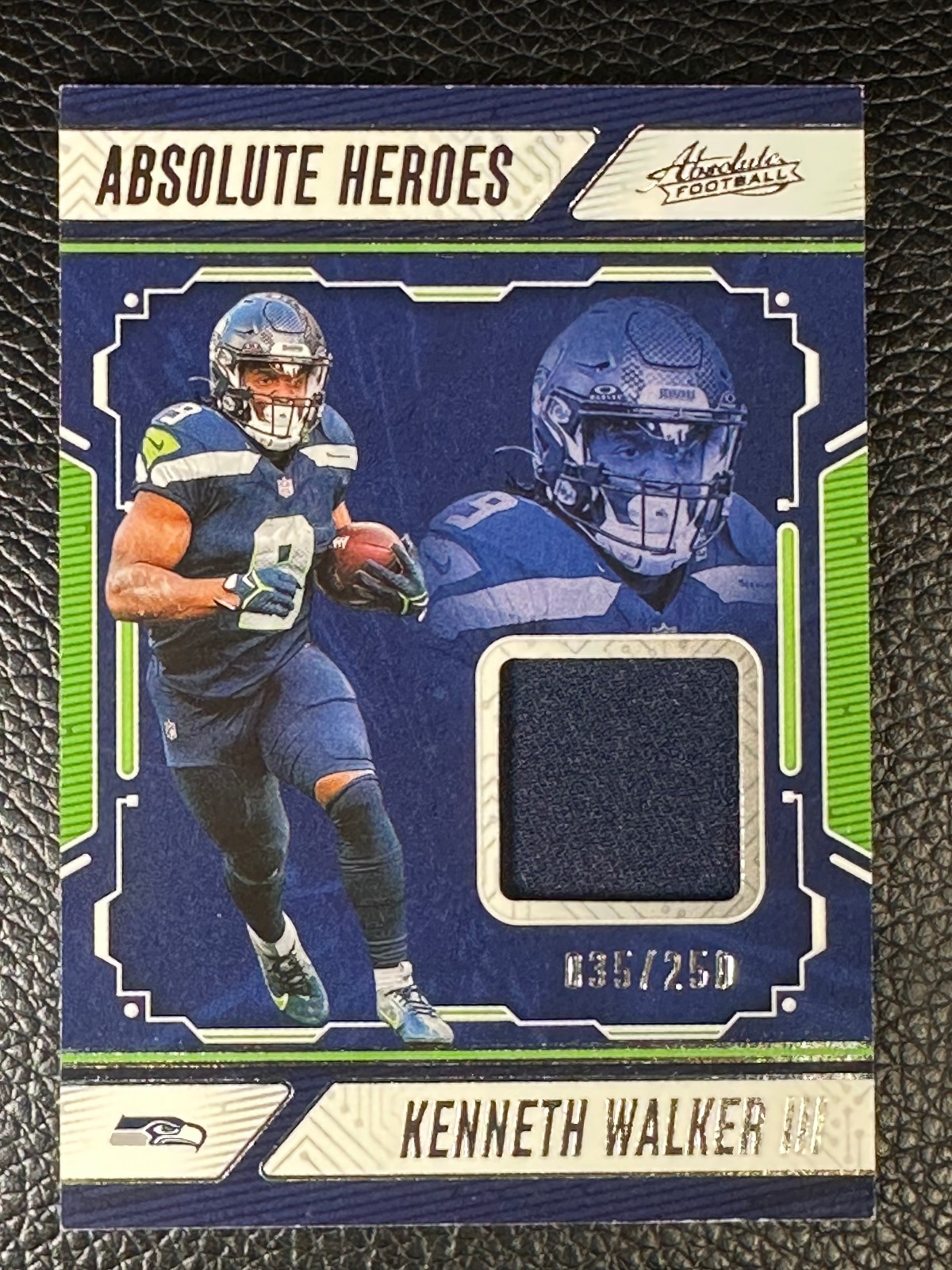 2024 Panini Absolute Absolute Heroes Kenneth Walker III 35/250 Jersey