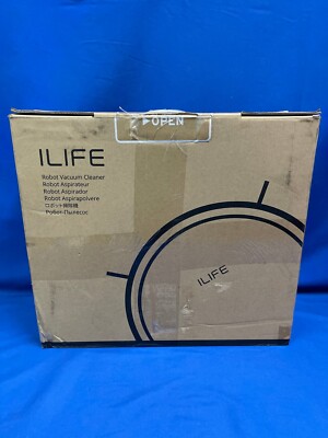 ILIFE V55, Robotic Vacuum Cleaner and Mopping slim-White