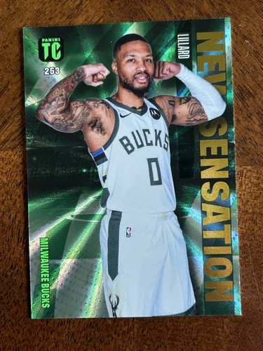 【A62】NBA カード Damian Lillard galactic 激レア 2023-24 Panini Hoops Damian Lillard Skyview Gold Holo | eBay
