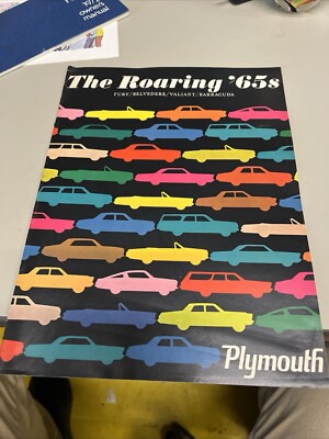  The Roaring 65's Plymouth Brochure, Fury,Barracuda,Belvedere,Valiant