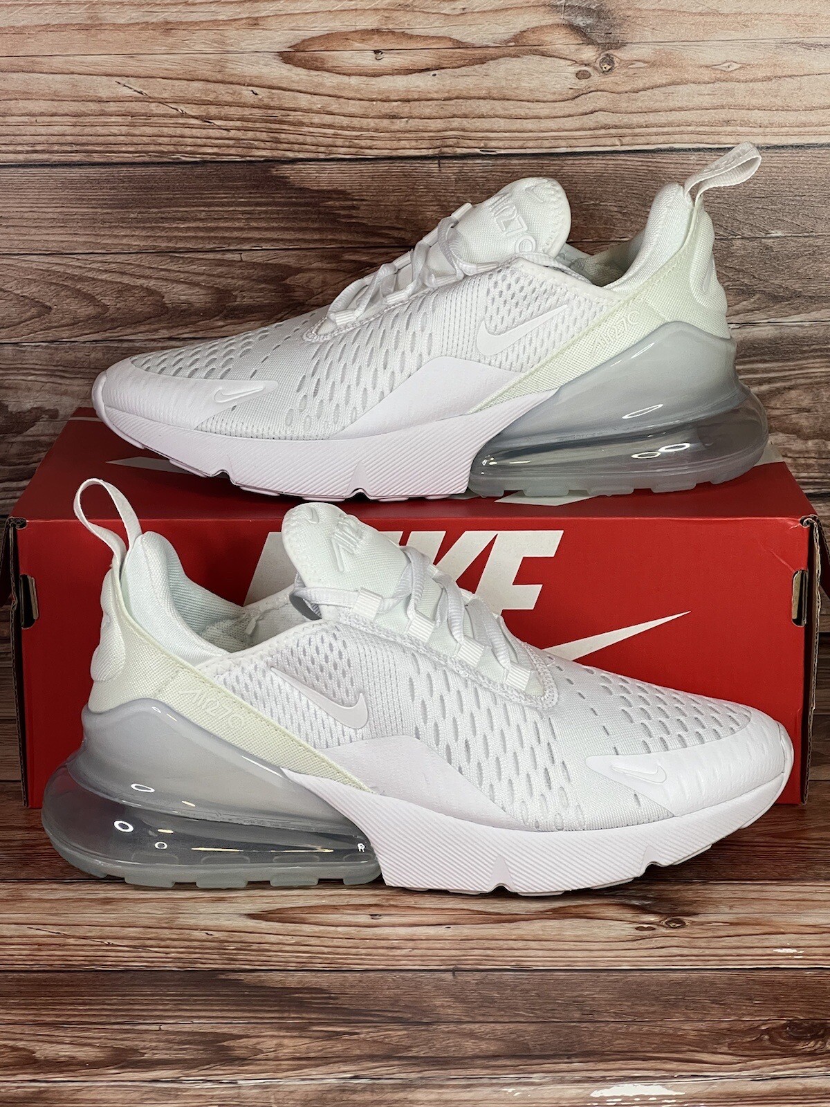 womens all white 270s