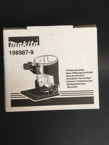 Makita Compact Router Tilt Base 198987-9 New