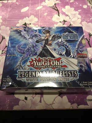 yugioh Legendary duelist white dragon the abyss first edition booster box