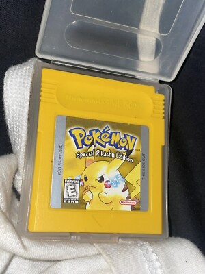 Pokemon: Yellow Version (Nintendo Game Boy) Authentic/Working/Saves W/Case