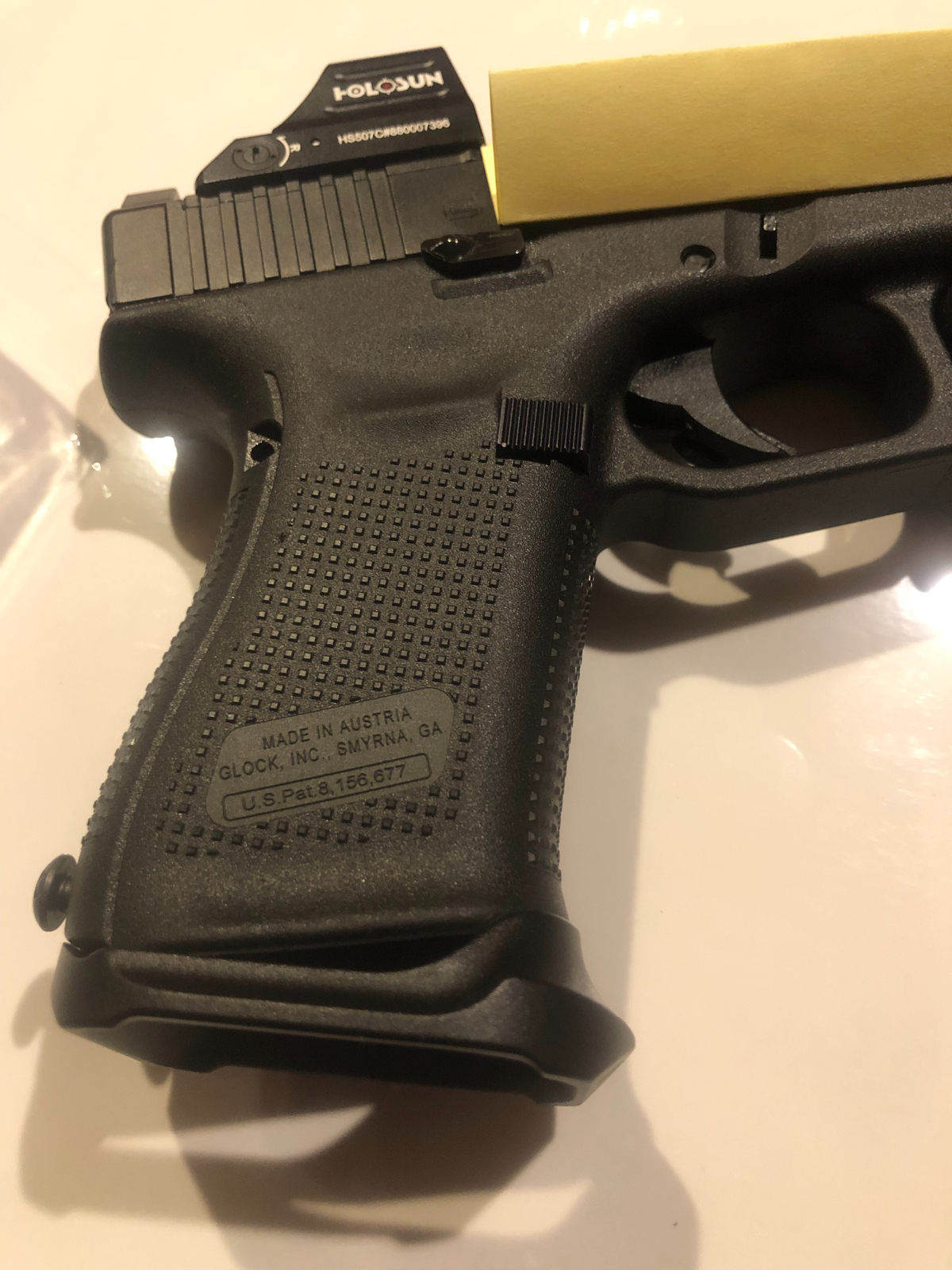 ZEV Technologies PRO Compact Magwell Fits Glock 19 Gen 5 One Piece