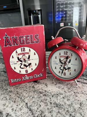 Stadium Exclusive ANGELS Rally Time RETRO ALARM CLOCK '06