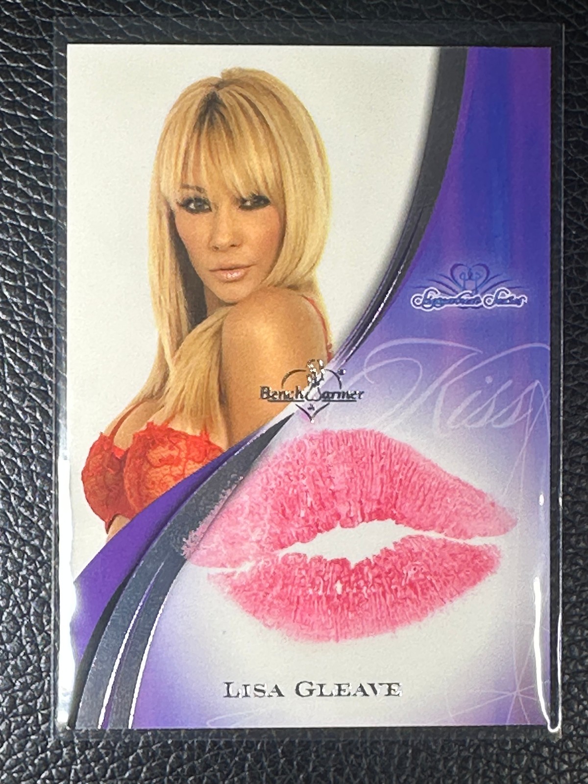2008 Bench Warmer Signature Series Lisa Gleave Kiss Print