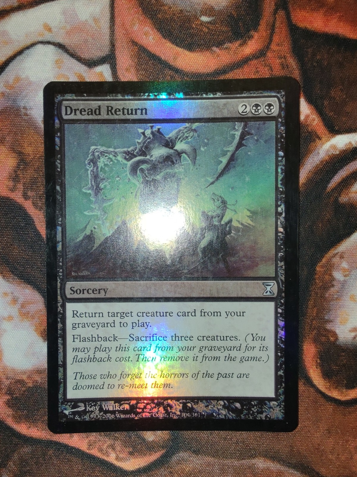 FOIL Dread Return Time Spiral TSP MTG Magic the Gathering