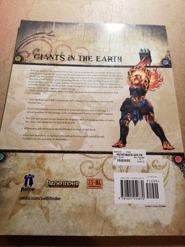 Pathfinder Shattered Star 5 Of 6 Into The Nightmare Rift