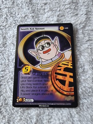 DBZ Dragon Ball Z South Kai Sensei 149 CCG Unlimited World Games Saga  HP