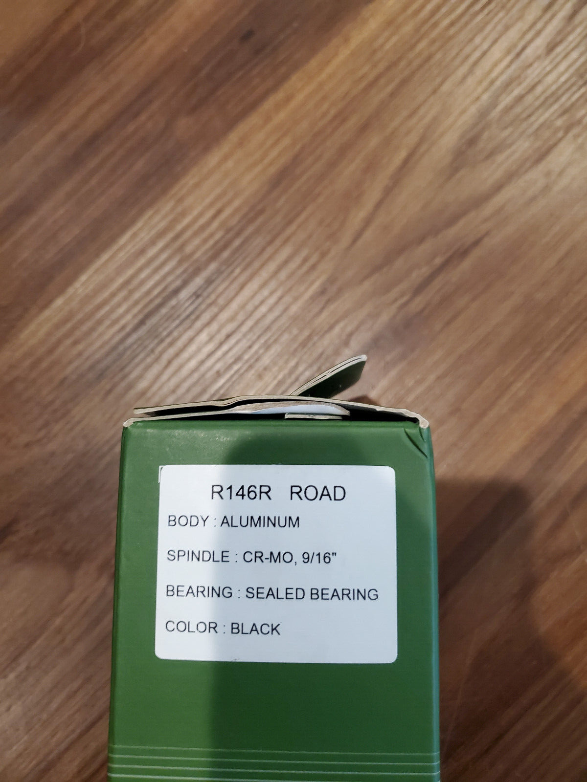 Wellgo R146 Platform Pedals - Aluminum, 9/16", Black