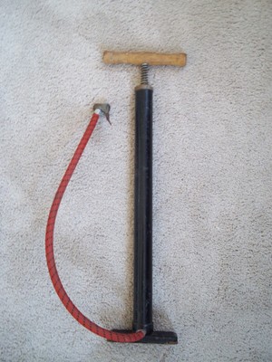 antique bicycle pump