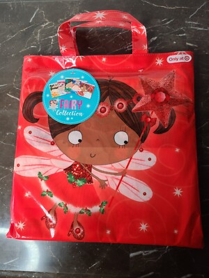 Make Believe Ideas Fairy Collection Storybook Book Set with Carrying Bag NEW