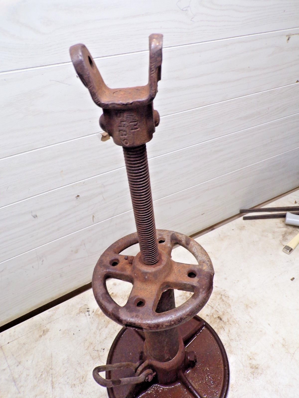 Old IHC MA 3263 Farm Implement Part for Plant Stand Base ?
