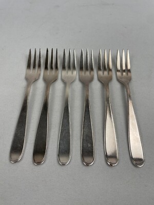 WMF - Modell 3100 - 6 x Kuchengabeln - hervorragender Zustand
