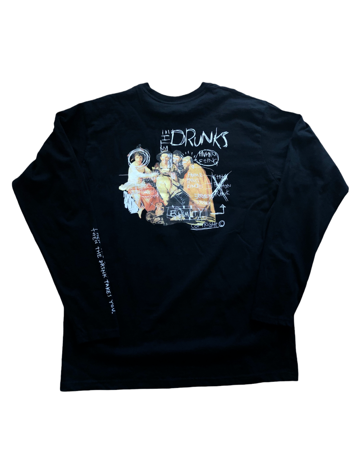 ★人気★【I AM NOT A HUMAN BEING】★STITCHED BASIC LOGO TE.E I Am Not A Human Being Shirt Jersey Tee Rare The Drunks Size