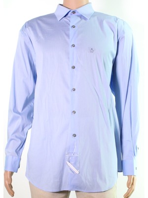 

Мужская голубая классическая рубашка ALFANI с воротником 16/16,5-34/35, Light blue, 100027586MN