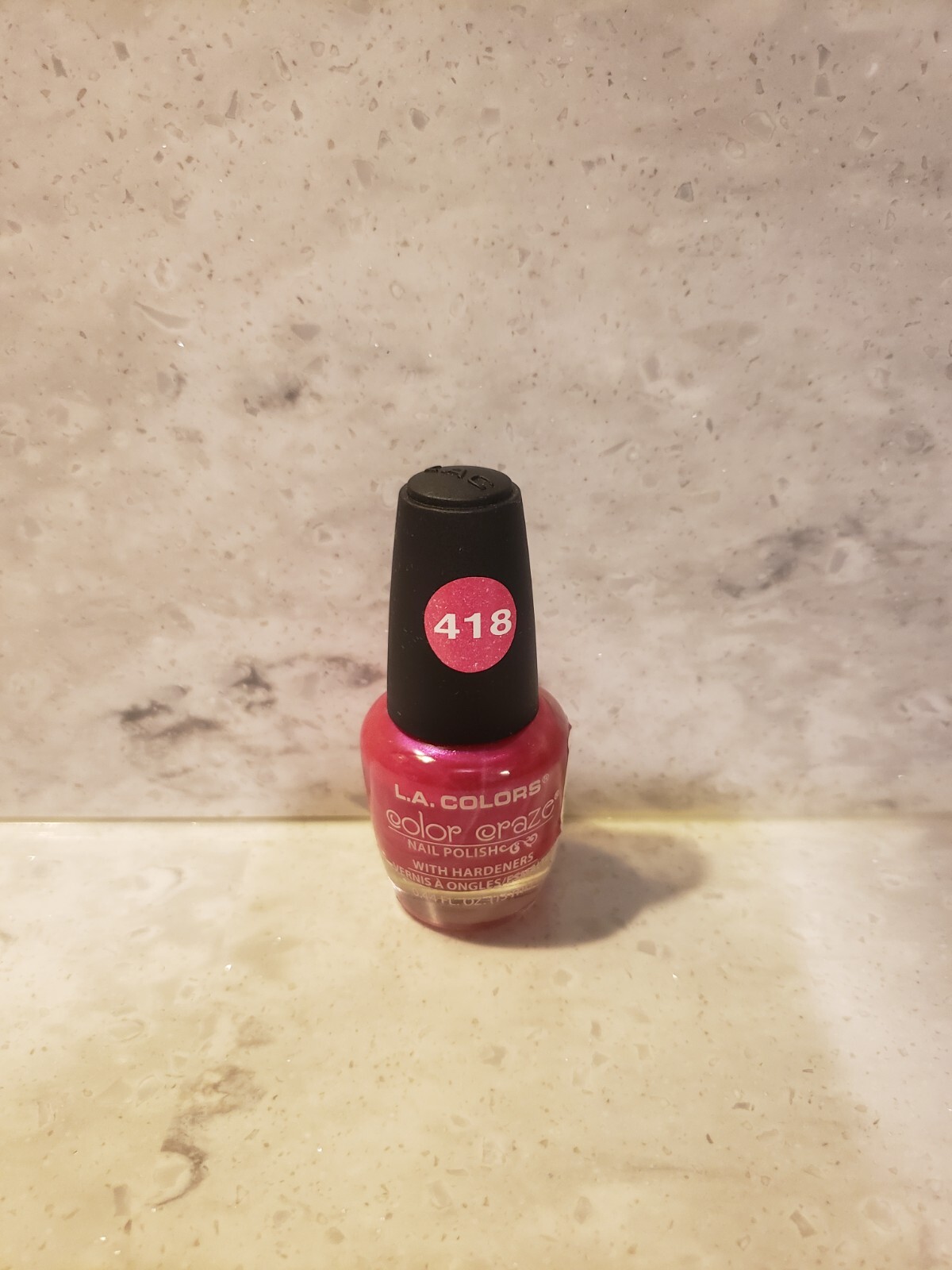 LA Colors Color Craze Nail Polish Long-lasting Quick Dry 0.44 Fl Oz CNP418 Fuel