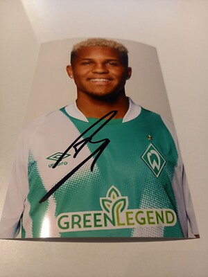 Signiertes Foto Felix Agu Werder Bremen  NEU 