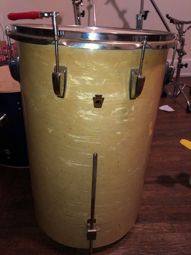 WFL 24” Tom Drum Antique/Vintage “William F Ludwig” 16” Head