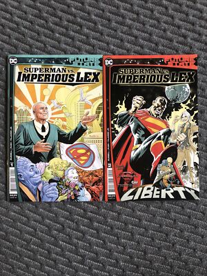  Future State: Superman VS Imperious Lex  #1 #2 (DC) 1st Print NM Full Lot Set