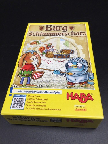 Burg Schlummerschatz Haba Kinderspiel Neu Rare