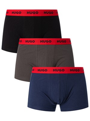 

Набор мужских плавок из 3 штук HUGO, серый, Grey, 50469766-10241868-031