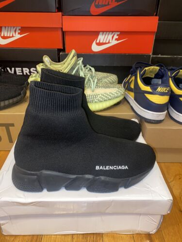【関税＆送料込み】Balenciaga Speed Sneakers 関税負担なし☆BALENCIAGA Speed Trainer Graffiti スニーカー