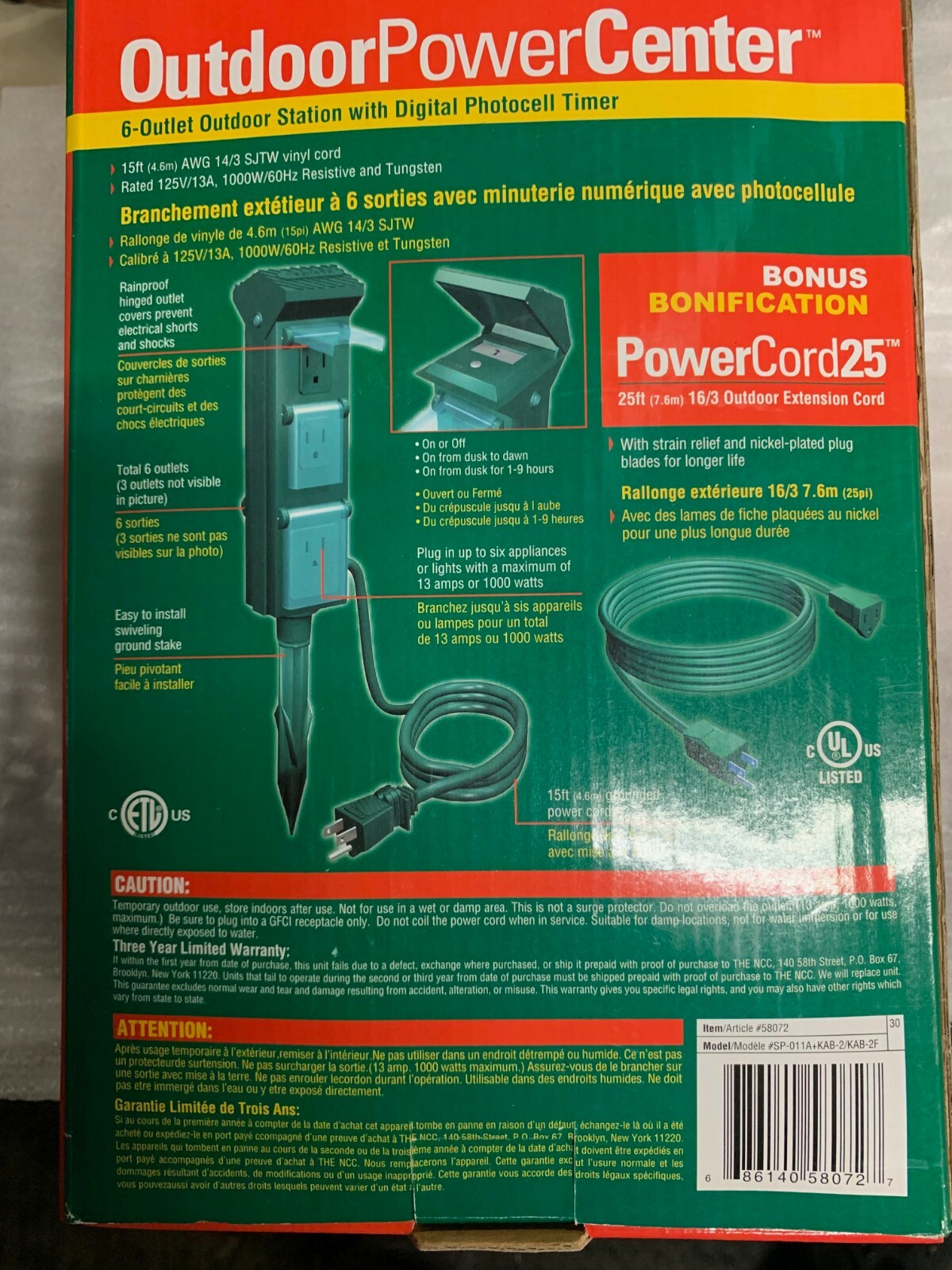 Stanley Outdoor Power Center