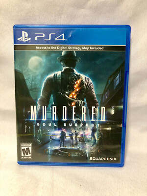 Murdered: Soul Suspect for Playstation 4 PS4 Game CIB Complete