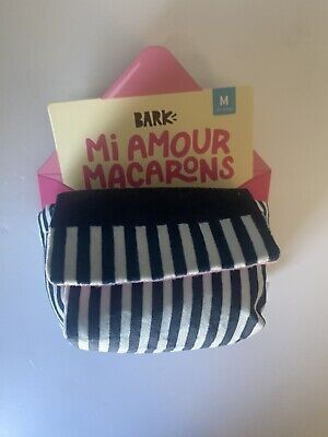 Bark Box Mi Amour Macarons Size Med 20 To 50 Pounds Dog Toy Multi-part Squeaks 
