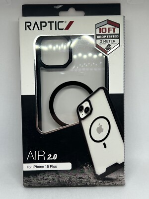 Raptic Air 2.0 MagSafe Case Cover Phone Protection For Apple iPhone 15 Plus