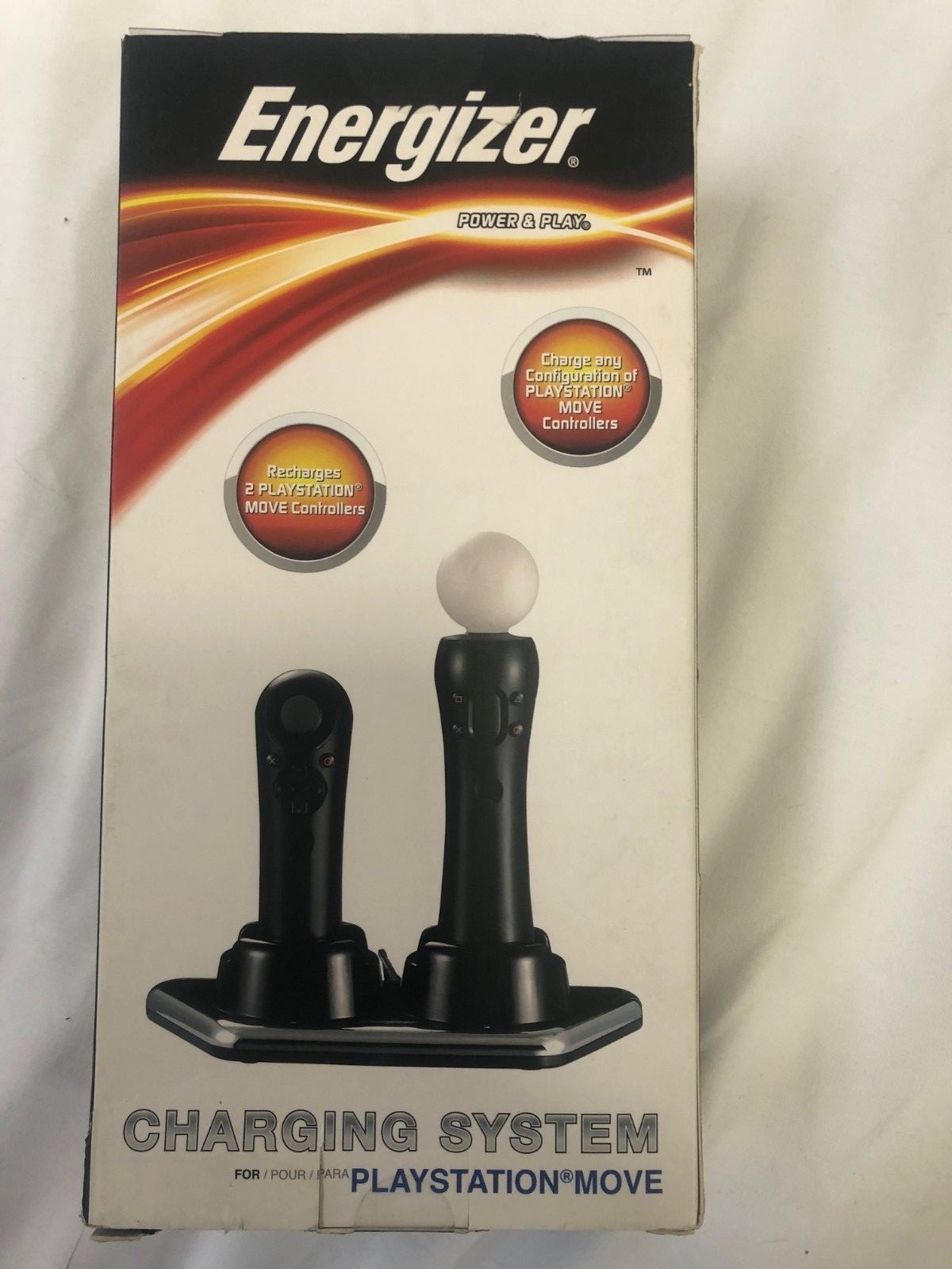 PS3 Playstation MOVE Energizer 2x Power Charging System