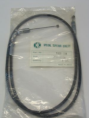 NOS KAWASAKI 7000-198 K&K CYCLE THROTTLE CABLE KZ1000 REPLACES 54012-087