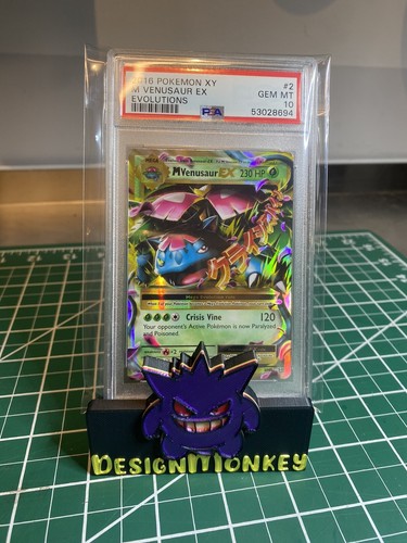 2016 ポケモン花札 ヴィナスaur GEM MT 10 2016 Pokemon XY F.A./ M Venusaur EX Evolutions #100 PSA 10