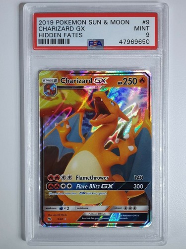 2019 Pokemon Charizard GX 9/68 Hidden Fates Promo - PSA 9 | eBay