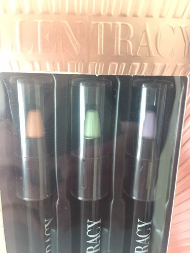 NEW SEALED ELLEN TRACY COLOR CORRECTING TRIO NEUTRALIZER DARK CONCEALER